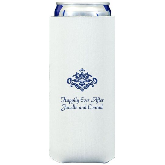 Simply Ornate Scroll Collapsible Slim Koozies
